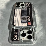 Cassette Tape Photo Frame Soft Phone Case For iPhone