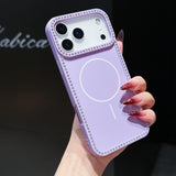 Magsafe Magnetic Glitter Diamond Frame Case for iPhone