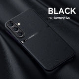 Magnetic Leather Leather Holder Case for Samsung