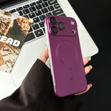 Ultra Thin Matte Magnetic Frameless Case For iPhone