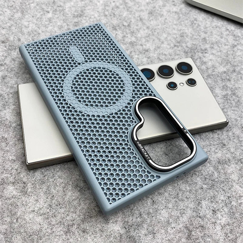 Heat dissipation MagSafe magnetic case For Samsung