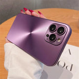 Luxury Laser Aurora CD Pattern Matte Case For iPhone