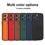 Luxury Business Leather Bumper Case For iPhone
