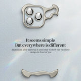 Luxury Alien Titanium Alloy Bumper Case For iPhone