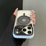 Luxury High Tech Skin Feel Magnetic Case For iPhone