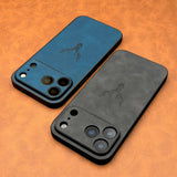 Luxury Faux Leather Cover Case For iPhone