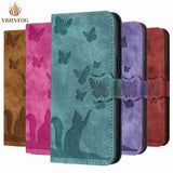 Leather Flip Holder Wallet  Case For iPhone