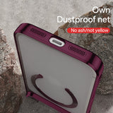 Luxury Transparent Magnetic Case For iPhone