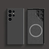 Liquid Silicone Magnetic Shockproof Case For Samsung