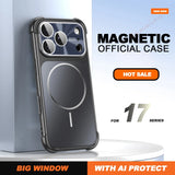 Luxury Magsafe Shockproof Magnetic Case For iPhone