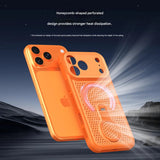 Honeycomb Cooling Magnetic Kickstand Case for iPhone