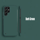 Ultra Slim Matte Frameless Case For Samsung