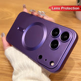 Luxury Matte Magnetic Case For iPhone