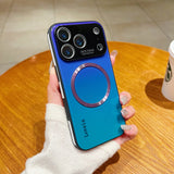 Luxury Magnetic Gradient Streaming Case For iPhone