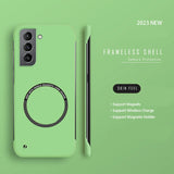 Ultra Slim Frameless Magnetic Case For Samsung