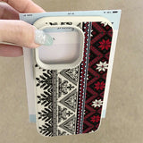 Vintage Totem Shockproof Leather Case For iPhone