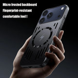 Magsafe Hard Metal Heat Dissipation Magnetic Case for IPhone