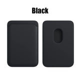 Leather Magnetic Card Holder Wallet For iPhone