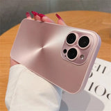 Luxury Laser Aurora CD Pattern Matte Case For iPhone