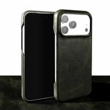 Genuine Leather Aesthetic Vintage Case for iPhone