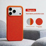 Luxury Tech Woven for Magsafe Magnetic Case for iPhone