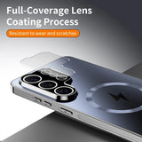 Luxury Plating Magnetic Camera Lens Case for Samsung