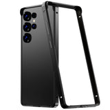 Hybrid Silicone Frame Aluminum Metal Case for Samsung