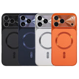 Magsafe Magnetic Carbon Fiber Kevlar Pattern Case For iPhone