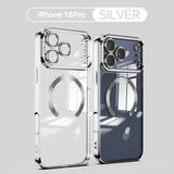 Luxury Transparent Magnetic Case For iPhone