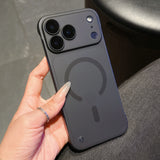 Frameless Ultra Thin Matte Translucent Case for iPhone