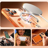 Luxury Transparent Electroplating Soft Case for iPhoneCover