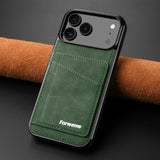 Luxury Retro Leather Business Case for iPhone
