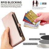 Flip Wallet Style with Multiple Card Slots Leather Case For Samsung