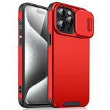 Slide Camera Shockproof Case For iPhone