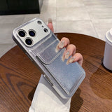 Card Slot Wallet Bracket Case For iPhone