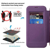 Electroplated Flip Leather Case for iPhone