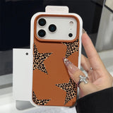 Colorful Stars Print Silicone Case For iPhone