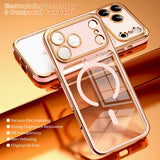 Luxury Plating Soft TPU Case For iPhone