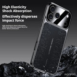 Luxurious Leather Electroplated Soft TPU Case For iPhone