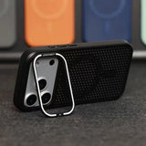Luxury Cooling Camera Holder Case for iPhone