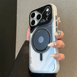 Luxury High Tech Skin Feel Magnetic Case For iPhone