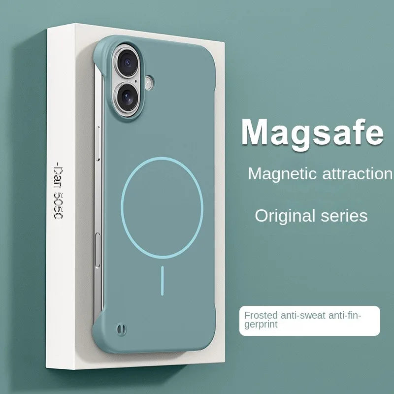 Ultra-thin Frameless Cooling Magnetic Case For iPhone