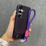 Magsafe Magnetic Lanyard Strap Honeycomb Cooling Case for Samsung