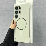 Magsafe Magnetic Ultra Thin Hard Matte Frameless Case for Samsung