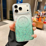 New Gradient Star Sequin Glitter Case For iPhone