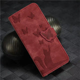 Leather Flip Holder Wallet  Case For iPhone