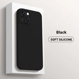 Fluff Protective Soft Liquid Silicone Case for iPhone
