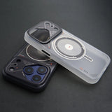 Luxury Mechanical Style Magnetic Case For iPhone