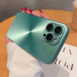 Luxury Laser Aurora CD Pattern Matte Case For iPhone