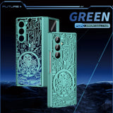 Mechanical Plating Texture Protection Case For Samsung